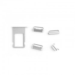 Kit Bouton iPhone 6S Argent...